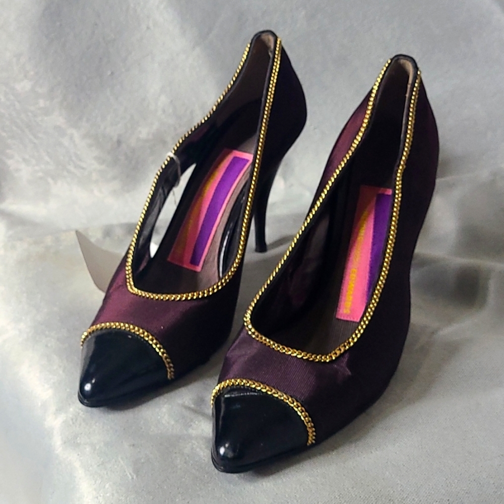VINTAGE Susan Bennis Warren Edward's shoes woman's made in Italy size 6 / 7